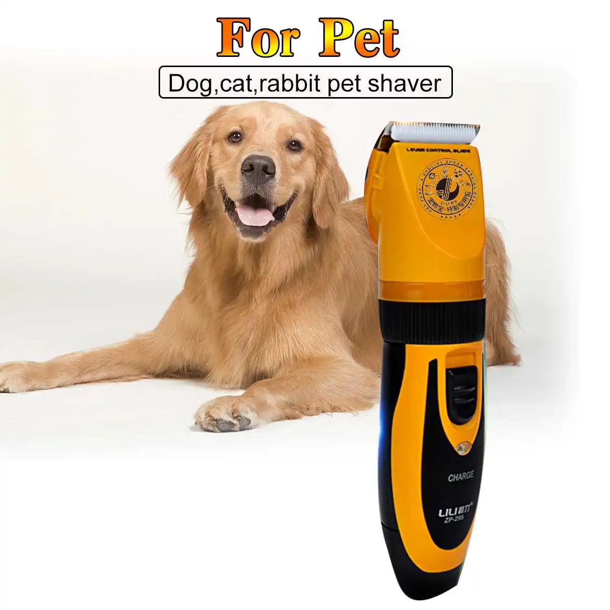 35W Professional Pet Dog Hair Trimmer Mute Rechargeable Electric Grooming Pet Cat Clipper For Cats Animals Haircut Machine
35W Professional Pet Dog Hair Trimmer Mute Rechargeable Electric Grooming Pet Cat Clipper For Cats Animals Haircut Machine