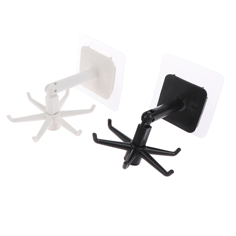 Black White Kitchen Hook Multifunctional Hooks 360 Grades Behaviour Rotary Rack for Organizer and Storage Hanger Accessories
Black White Kitchen Hook Multifunctional Hooks 360 Grades Behaviour Rotary Rack for Organizer and Storage Hanger Accessories
