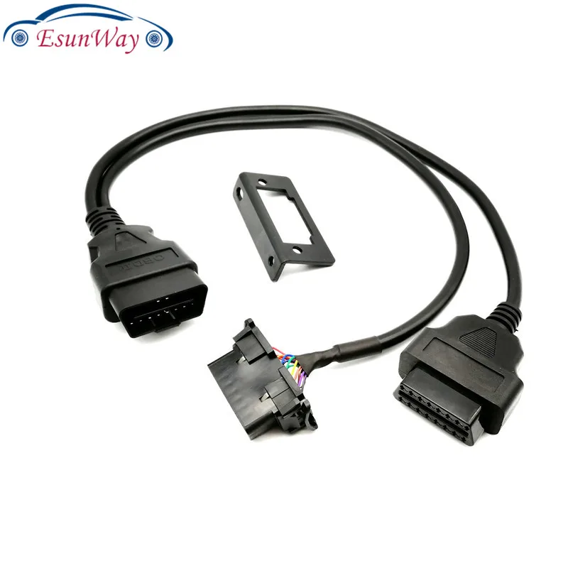 Кабель OBD сплиттер кабель OBD2 Connnector адаптер OBDII Y диагностический инструмент