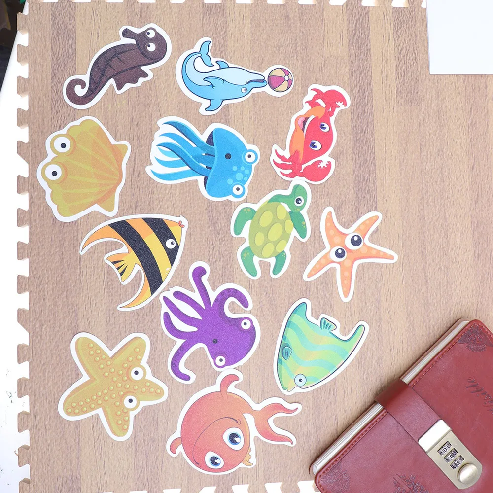 12pcs Marine Organism Anti-Slip Bathroom Sticker Self-adhesive Sticker Decals for Bath Tub Shower Surfaces
12pcs Marine Organism Anti-Slip Bathroom Sticker Self-adhesive Sticker Decals for Bath Tub Shower Surfaces