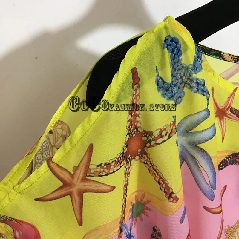 High end fashion women dresses summer 21 starfish and shell print batwing sleeve dresses lace up woman clothes sexy mini dress
High end fashion women dresses summer 21 starfish and shell print batwing sleeve dresses lace up woman clothes sexy mini dress