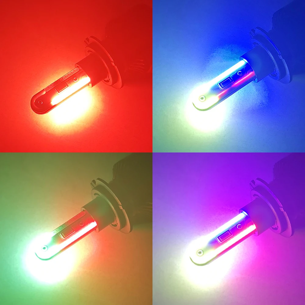 2X Atmosphere Ambient RGB H7 Led H8 H9 H11 Car Headlight Bulb CSP App Bluetooth Control Fog Lights Bulbs for Car Trucks
2X Atmosphere Ambient RGB H7 Led H8 H9 H11 Car Headlight Bulb CSP App Bluetooth Control Fog Lights Bulbs for Car Trucks