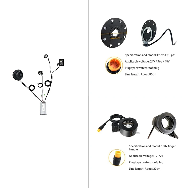 Electric Bike 36V 250W Brushless Front Rear Motor Wheel Hub LCD8S Motor Ebike Conversion Kit Bike Motor
Electric Bike 36V 250W Brushless Front Rear Motor Wheel Hub LCD8S Motor Ebike Conversion Kit Bike Motor