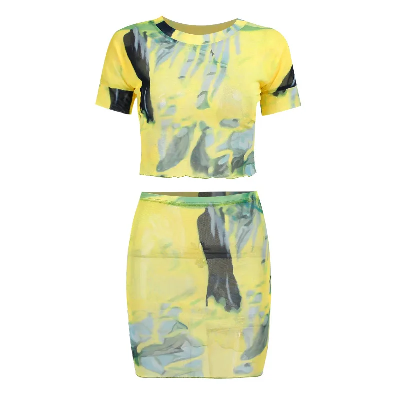 2021 new ladies rainbow striped slim short-sleeved blouse sexy two-piece suit skirt
2021 new ladies rainbow striped slim short-sleeved blouse sexy two-piece suit skirt