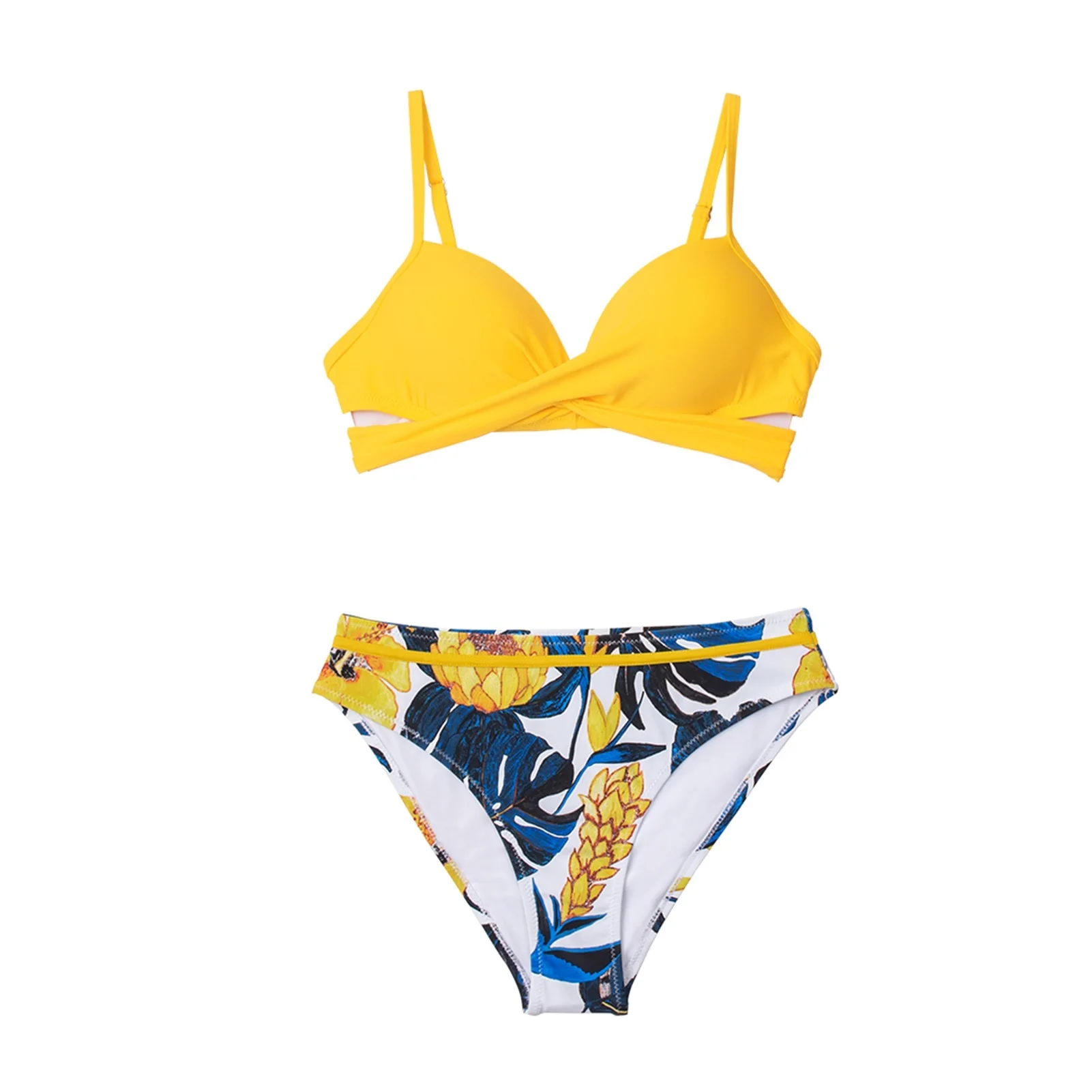 2021NEW CUPSHE Push Up Floral Wrap Bikini Sets Women Sexy Thong Two Pieces Swimsuits 2021 New Girl Beach Bathing Suits Swimwear
2021NEW CUPSHE Push Up Floral Wrap Bikini Sets Women Sexy Thong Two Pieces Swimsuits 2021 New Girl Beach Bathing Suits Swimwear