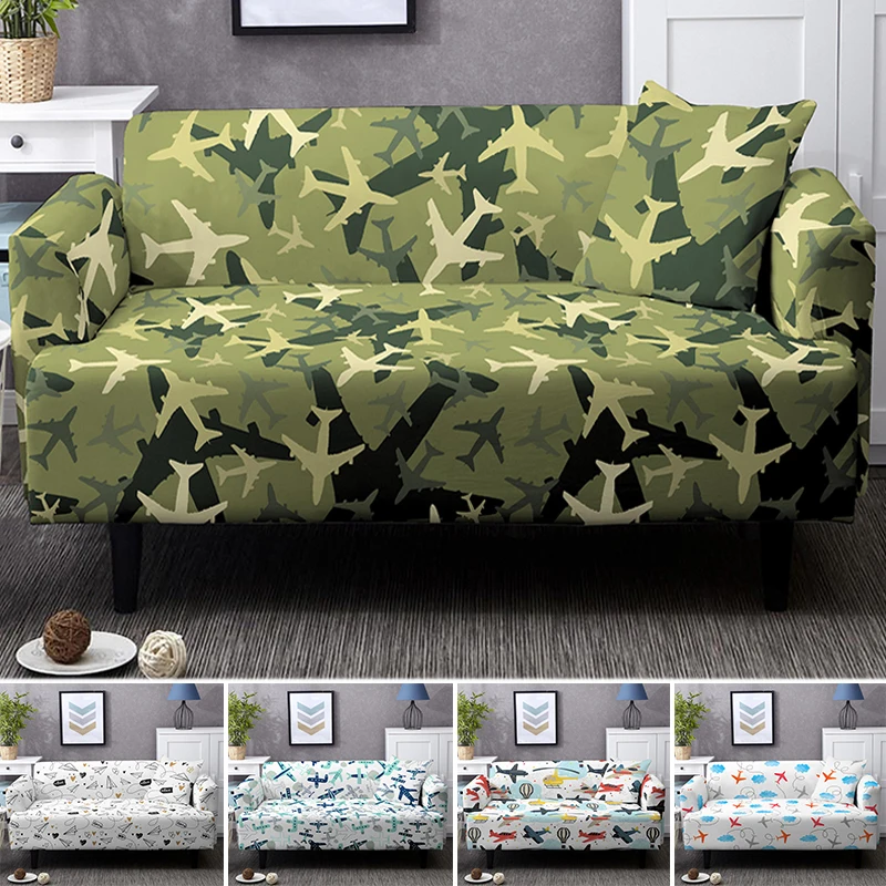 Cartoon Airplane Elastic Sofa Cover Stretch Couch Covers For Living Room Loveseat Armchair Covering Dust-proof Slipcover
Cartoon Airplane Elastic Sofa Cover Stretch Couch Covers For Living Room Loveseat Armchair Covering Dust-proof Slipcover