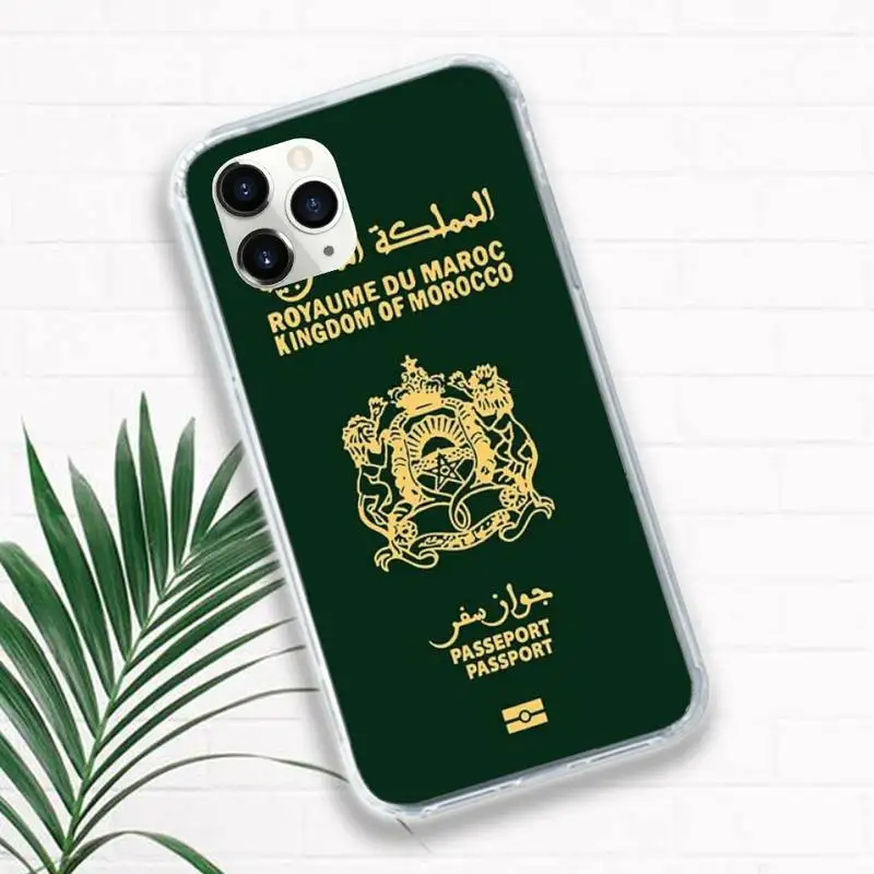 Morocco Flag Passport pattern Phone Case for iPhone 11 12 pro XS MAX 8 7 6 6S Plus X 5S SE 2020 XR mini Luxury brand shell funda
Morocco Flag Passport pattern Phone Case for iPhone 11 12 pro XS MAX 8 7 6 6S Plus X 5S SE 2020 XR mini Luxury brand shell funda