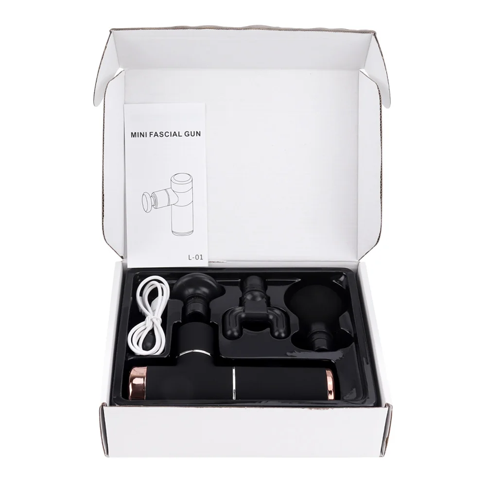 Mini Electric Muscle Massage Gun Portable Deep Muscle Vibration Pain Therapy for Neck Body Massage Relief Pain Relax Fitness
Mini Electric Muscle Massage Gun Portable Deep Muscle Vibration Pain Therapy for Neck Body Massage Relief Pain Relax Fitness