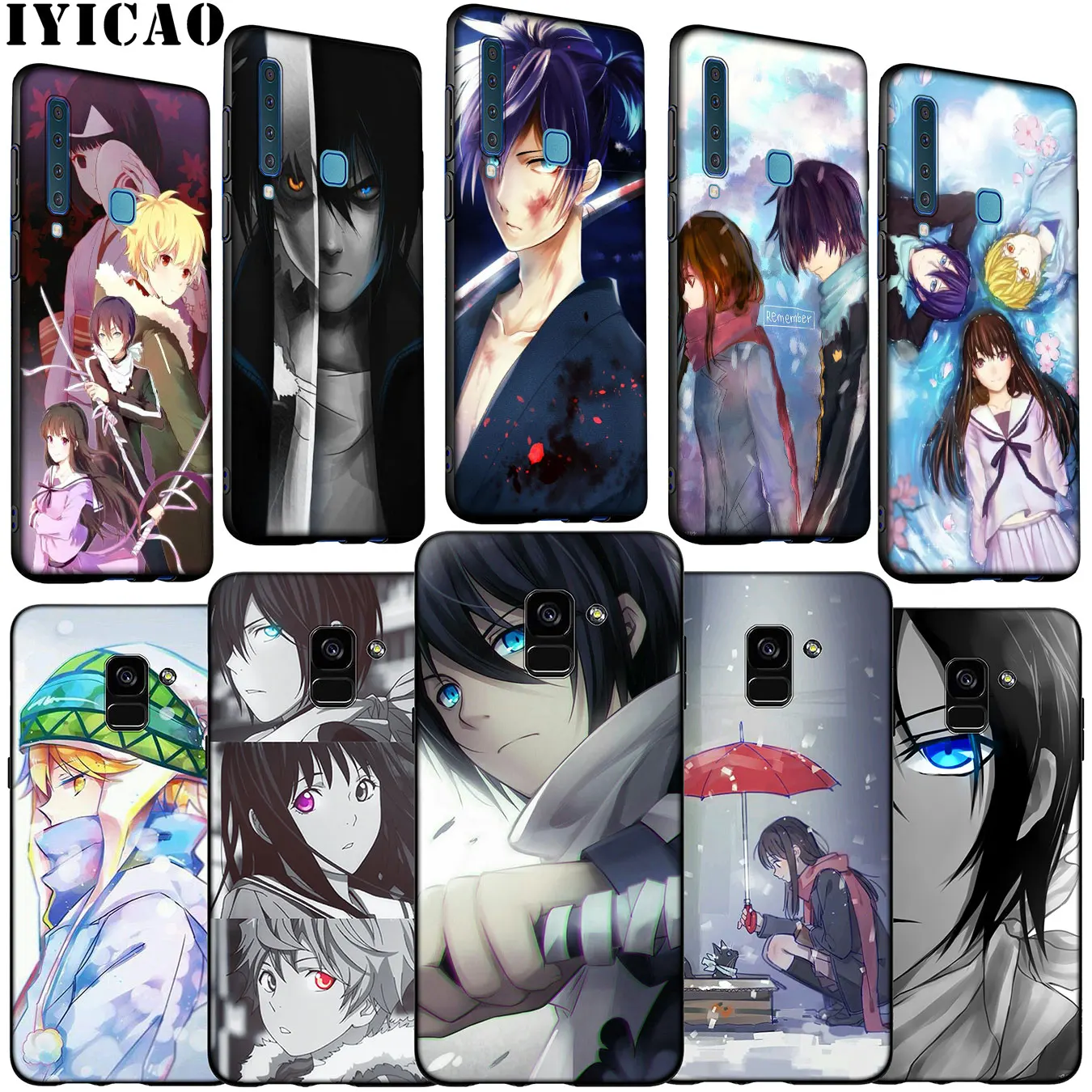 Мягкий силиконовый чехол Noragami для телефона Samsung Galaxy A6 A7 A8 A9 2018 A3 A5 2016 2017 Note 9 8 10