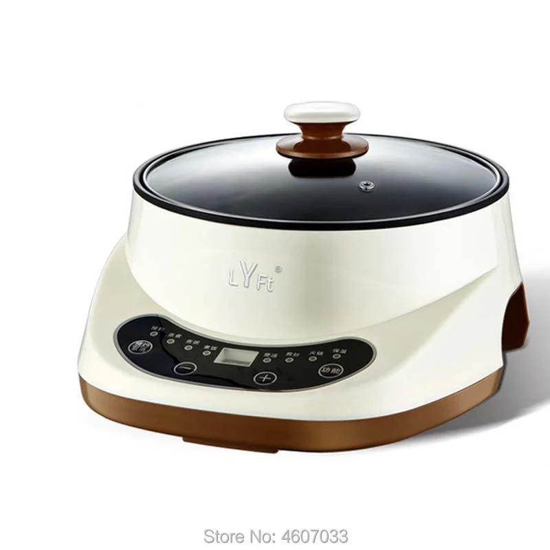 Smart Electric Hot Pot Multi-function Cooking Electric Frying Pan Household Non-stick Dormitory Rice Porridge Making Steamer
Smart Electric Hot Pot Multi-function Cooking Electric Frying Pan Household Non-stick Dormitory Rice Porridge Making Steamer