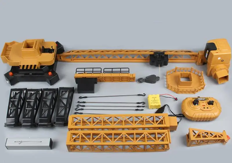 RC Tower Crane Huina 1585 12 CH Metal Remote Control Tower Crane Construction Models RC Toys With Light & Sound For Kids Gift 
RC Tower Crane Huina 1585 12 CH Metal Remote Control Tower Crane Construction Models RC Toys With Light & Sound For Kids Gift