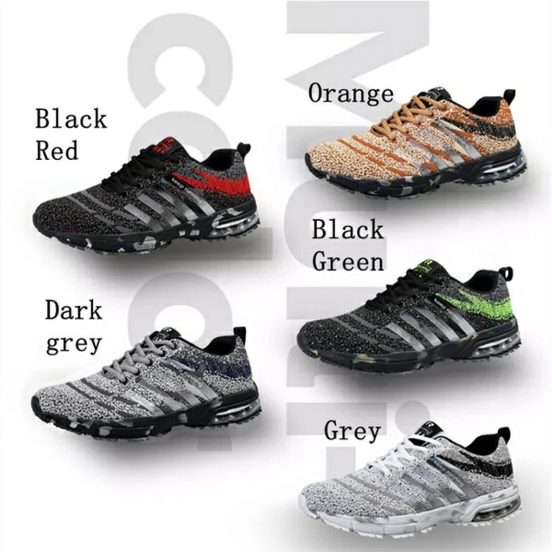 Spring Autumn Male Cushion Flats Training Running Shoes Zapatos De Hombre New Men Sneakers Breathable Mesh Outdoor Sport Shoes
Spring Autumn Male Cushion Flats Training Running Shoes Zapatos De Hombre New Men Sneakers Breathable Mesh Outdoor Sport Shoes