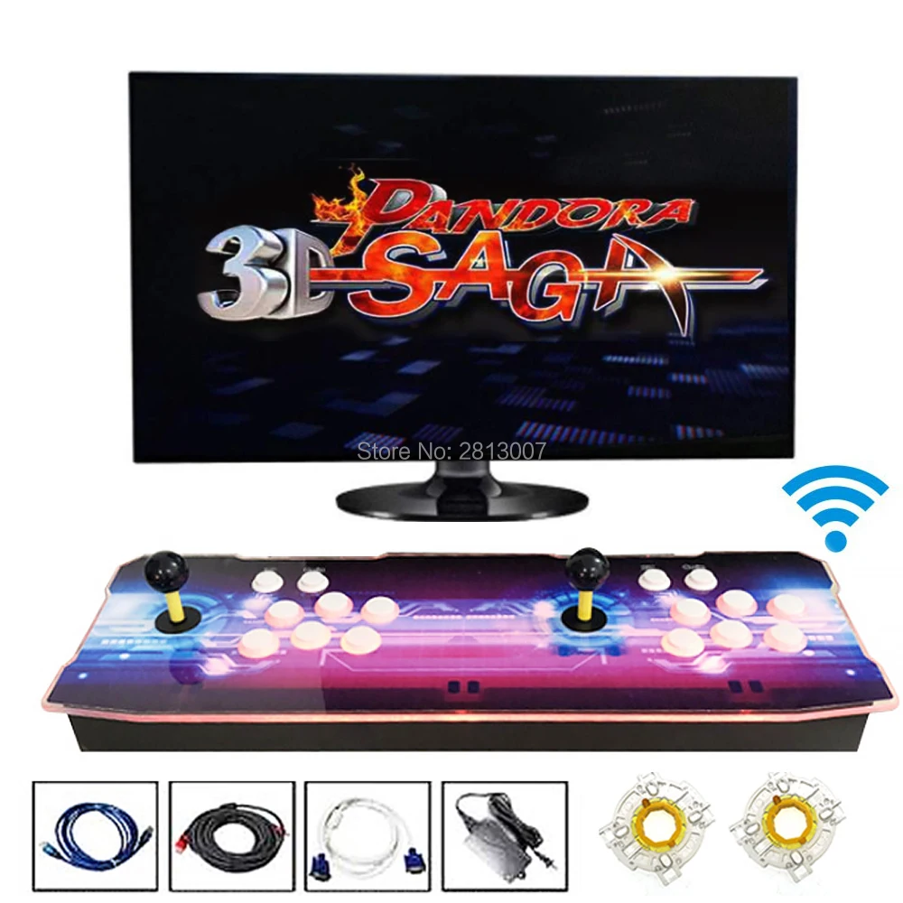 3D Pandora SEGA 2650 in 1 Games Board Retro Arcade Joystick Console 2 Players Arcade Machine Support WIFI Add More Game
3D Pandora SEGA 2650 in 1 Games Board Retro Arcade Joystick Console 2 Players Arcade Machine Support WIFI Add More Game