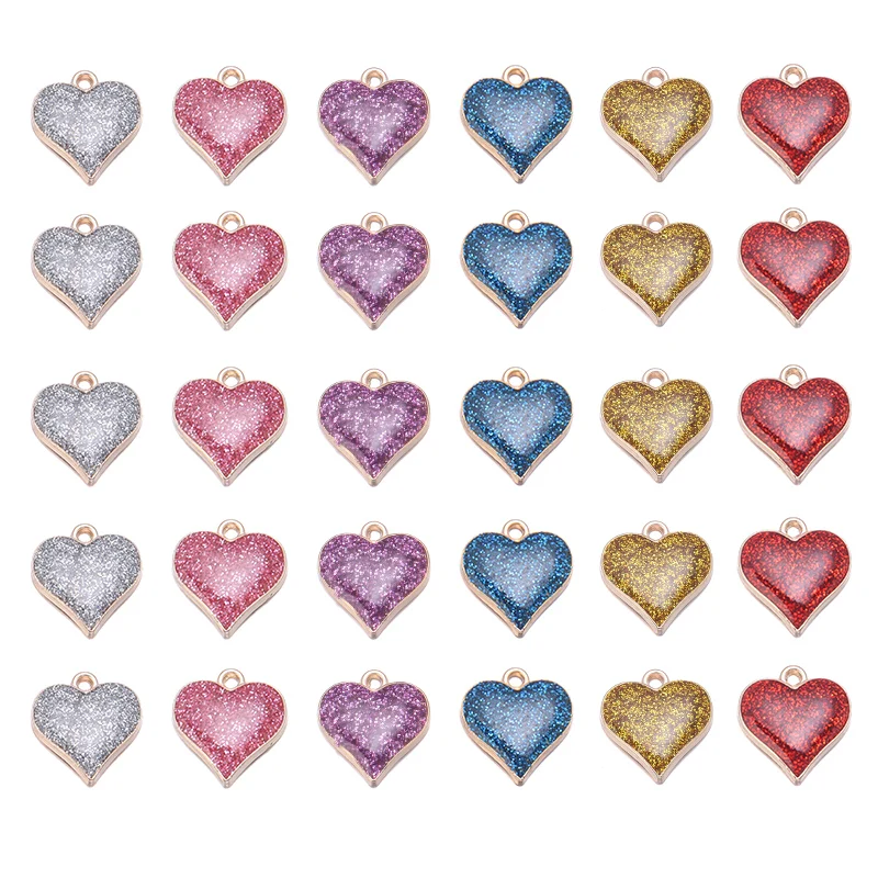 10pcs 15x17mm Enamel Shine Love Heart Charms Gold Plated Heart Pendant For Jewelry Making Necklaces Earrings DIY Craft Accessory
10pcs 15x17mm Enamel Shine Love Heart Charms Gold Plated Heart Pendant For Jewelry Making Necklaces Earrings DIY Craft Accessory