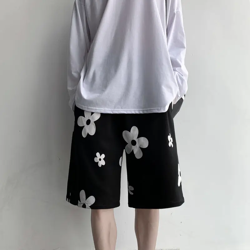 Summer Cotton Flower Shorts Men's Fashion Print Casual Shorts Men Streetwear Loose Summer Beach Shorts Mens Five-point Pants
Summer Cotton Flower Shorts Men's Fashion Print Casual Shorts Men Streetwear Loose Summer Beach Shorts Mens Five-point Pants