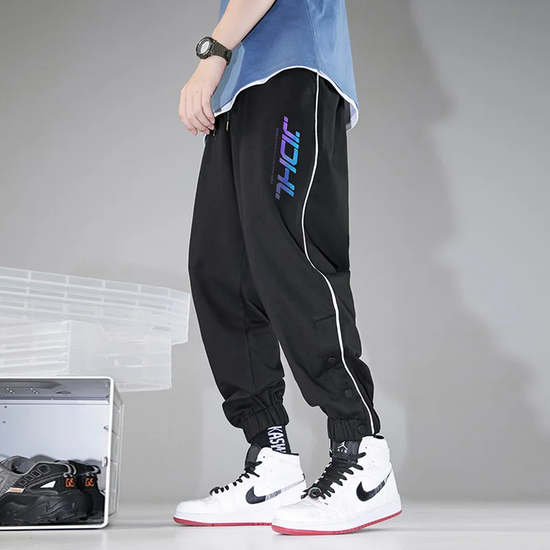 Men Trousers Casual Joggers Pants New Sweatpants Fashion Over Size Black Sports Pants Korean Clothing Harajuku Essentials Bape
Men Trousers Casual Joggers Pants New Sweatpants Fashion Over Size Black Sports Pants Korean Clothing Harajuku Essentials Bape