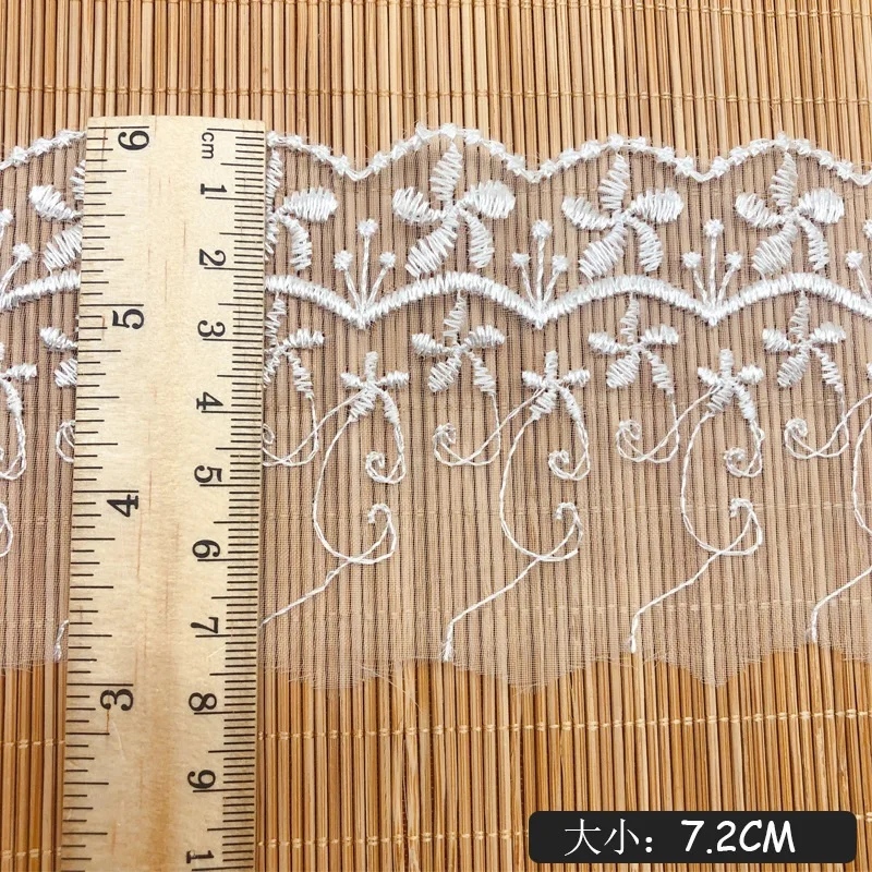 Polyester embroidery clothing accessories DIY exquisite polyester light mesh water-soluble lace
Polyester embroidery clothing accessories DIY exquisite polyester light mesh water-soluble lace