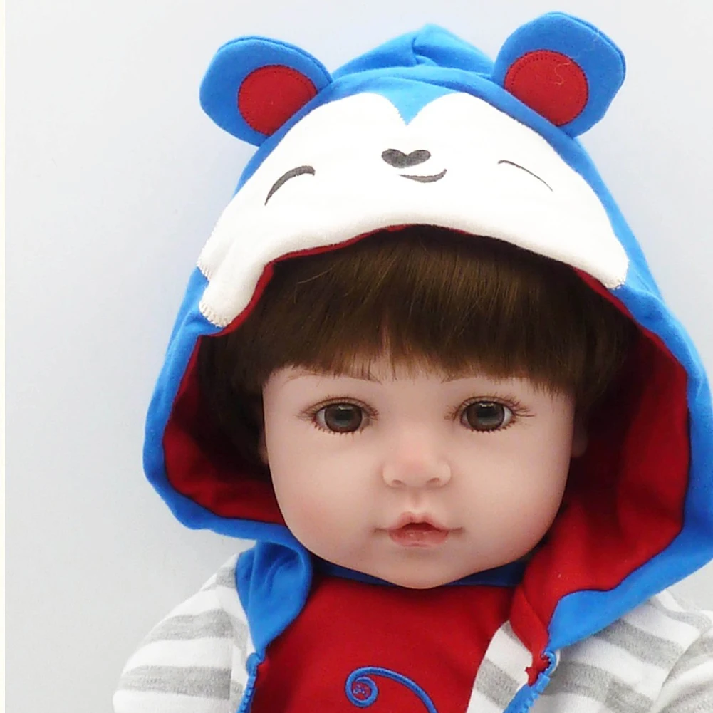 Reborn Dolls 19inch Soft Silicone Reborn Baby Bonecas Birthday Gift Drop Shipping Reborn Dolls Toys for Children
Reborn Dolls 19inch Soft Silicone Reborn Baby Bonecas Birthday Gift Drop Shipping Reborn Dolls Toys for Children