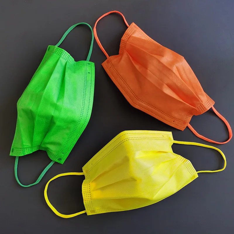 50/100/200/300pcs Adult Fluorescent Color Mask Disposable 3-layer Non-woven Fabric Green/Orange/Yellow Contrasting Color Earband
50/100/200/300pcs Adult Fluorescent Color Mask Disposable 3-layer Non-woven Fabric Green/Orange/Yellow Contrasting Color Earband