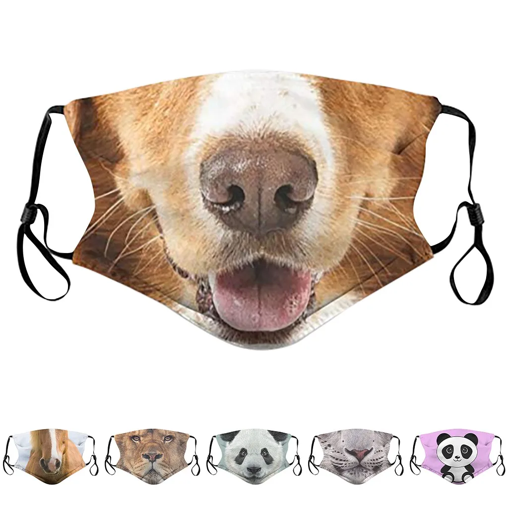 Cute Printed Dog Mouth Mask For Adult Face Mask Washable Fabric Mouth-Muffle Pm 2.5 Dust Protection DoubleLayer Adjustable Masks
Cute Printed Dog Mouth Mask For Adult Face Mask Washable Fabric Mouth-Muffle Pm 2.5 Dust Protection DoubleLayer Adjustable Masks