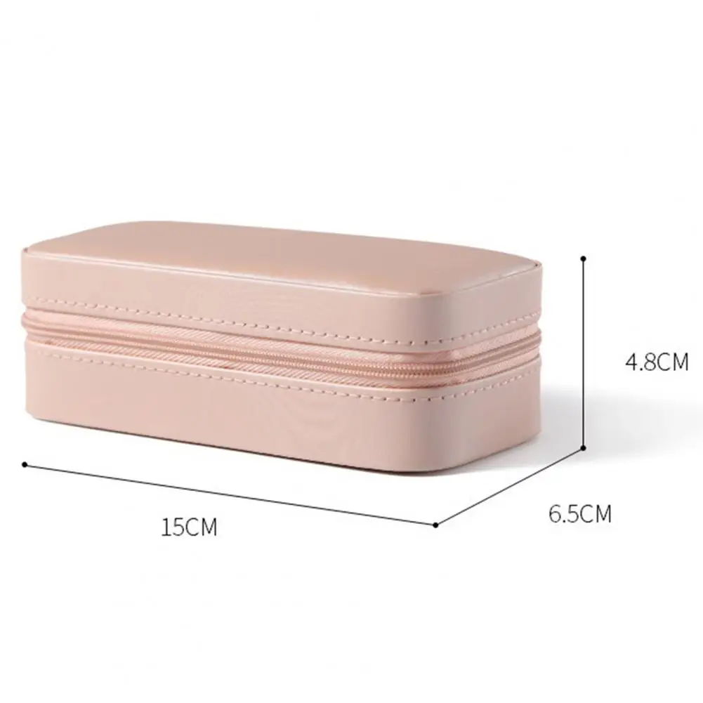 Jewelry Organizer Display Portable Lightweight Travel Organizer Earring Holder Necklace Ring Holder Zipper Small Jewelry Case
Jewelry Organizer Display Portable Lightweight Travel Organizer Earring Holder Necklace Ring Holder Zipper Small Jewelry Case