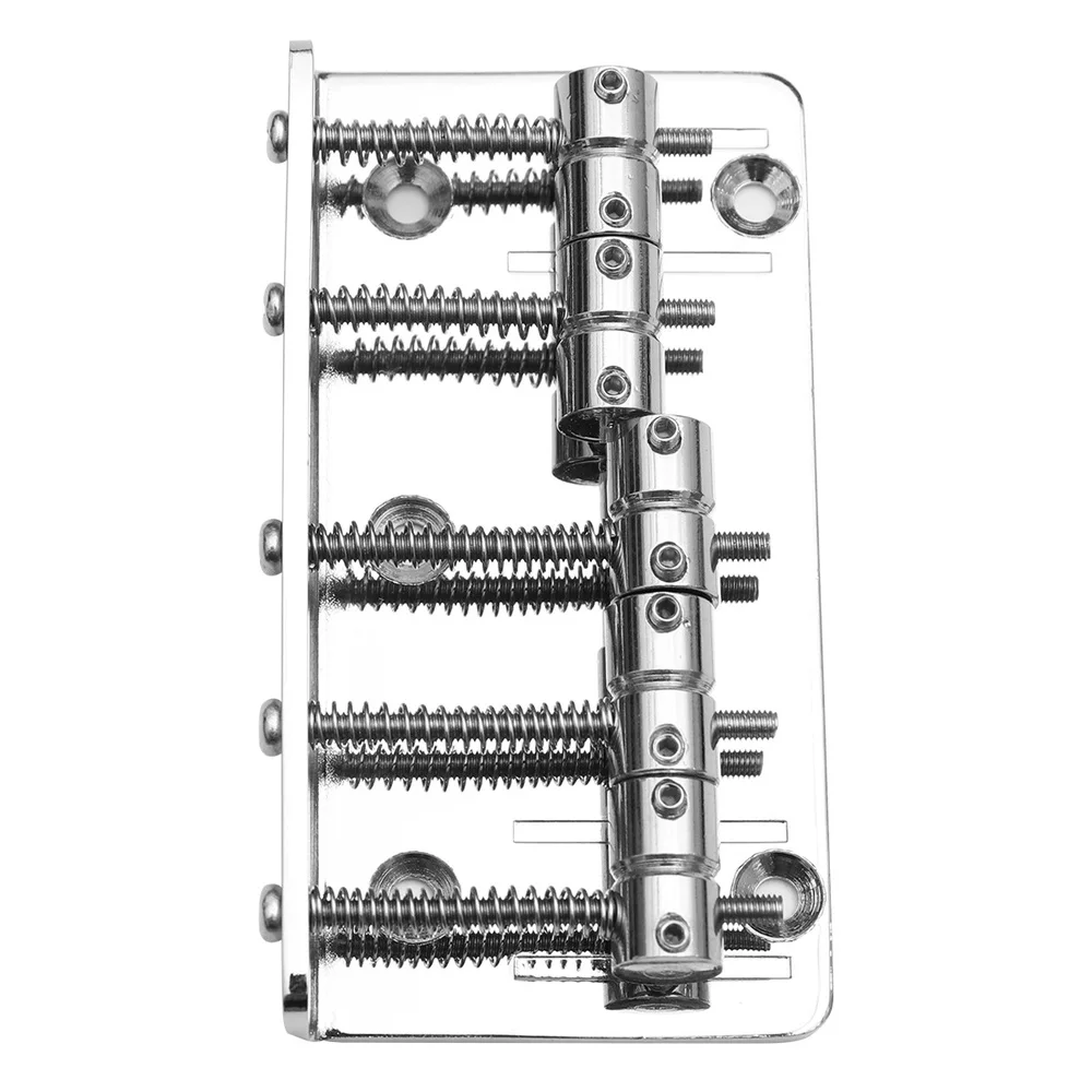 1 Set GA1022 5 String Metal Saddle Bridge Strain Plate Bridge for Musical Instrument Replacement Guitar Ukulele (Silver)
1 Set GA1022 5 String Metal Saddle Bridge Strain Plate Bridge for Musical Instrument Replacement Guitar Ukulele (Silver)