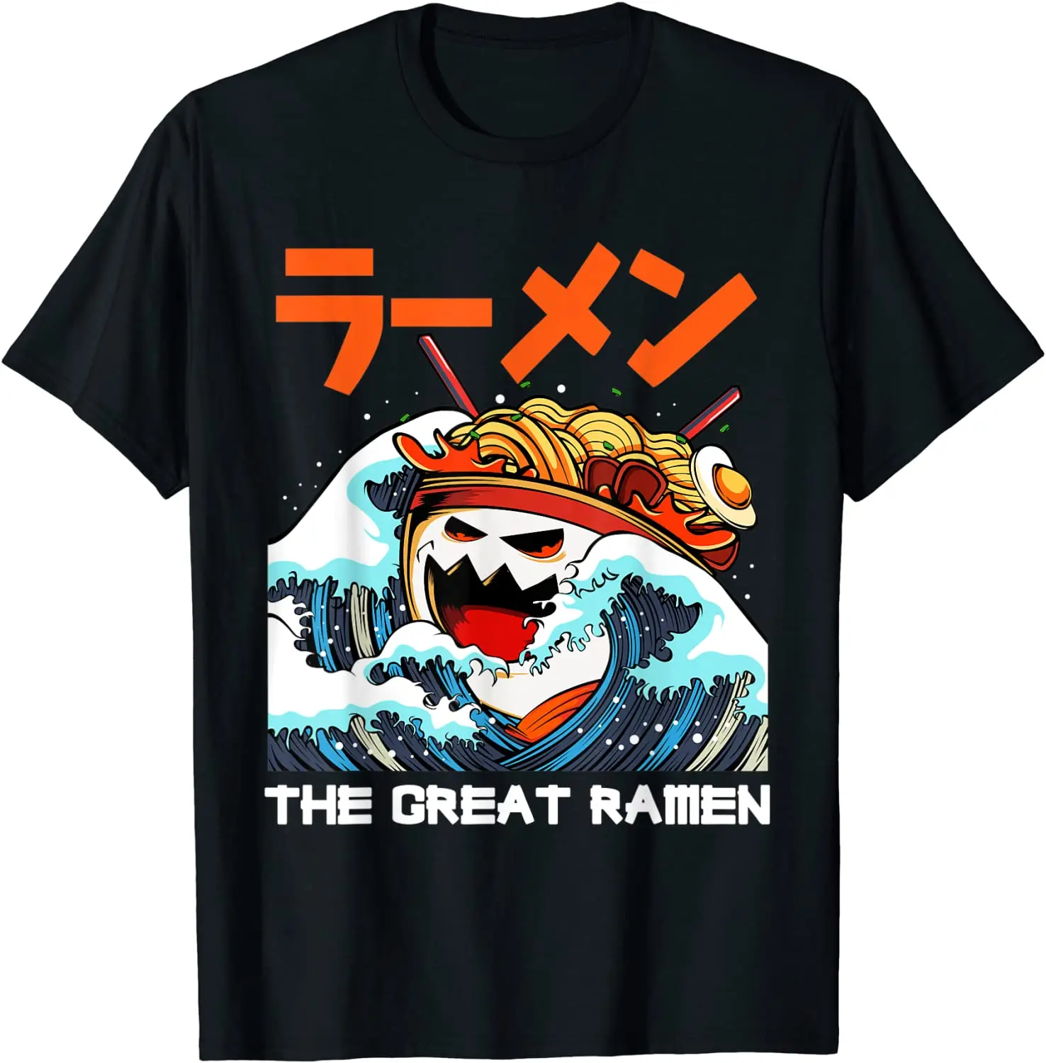 T Shirt Women Kawaii Summer Tops T-shirt Tee Shirt Unisex The Great Ramen Wave Off Kanagawa Monster Japanese 90s Retro T-Shirt 
T Shirt Women Kawaii Summer Tops T-shirt Tee Shirt Unisex The Great Ramen Wave Off Kanagawa Monster Japanese 90s Retro T-Shirt
