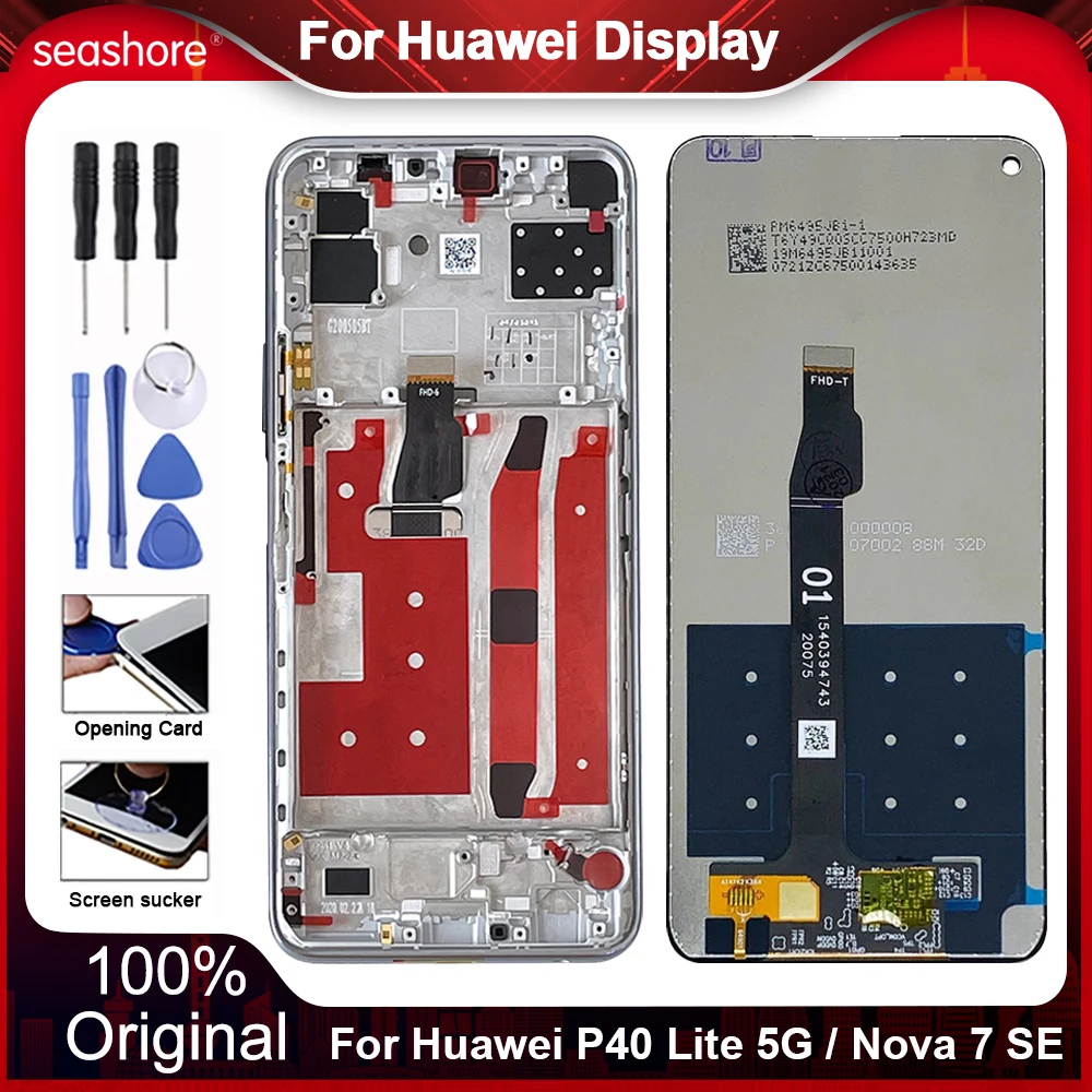 Оригинальный дисплей для Huawei P40 Lite телефон дисплей сенсорный экран для Nova 7SE ЖК-дисплей для Honor 30S дисплей детали для телефона N29A
Оригинальный дисплей для Huawei P40 Lite телефон дисплей сенсорный экран для Nova 7SE ЖК-дисплей для Honor 30S дисплей детали для телефона N29A