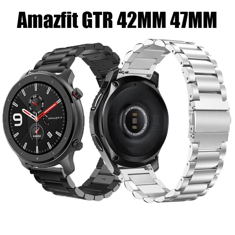Металлический ремешок для Xiaomi Huami Amazfit GTR 47 мм, ремешок из нержавеющей стали для смарт-часов, браслет на запястье для amazfit gtr 42 мм
Металлический ремешок для Xiaomi Huami Amazfit GTR 47 мм, ремешок из нержавеющей стали для смарт-часов, браслет на запястье для amazfit gtr 42 мм