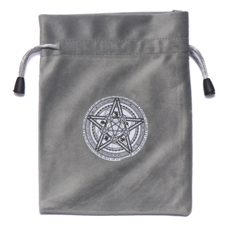 WXTF Oracle Card Storage Bag Drawstring Jewelry Pouch Soft Flannel Playing Cards Dices Bag for Witch Divination
WXTF Oracle Card Storage Bag Drawstring Jewelry Pouch Soft Flannel Playing Cards Dices Bag for Witch Divination