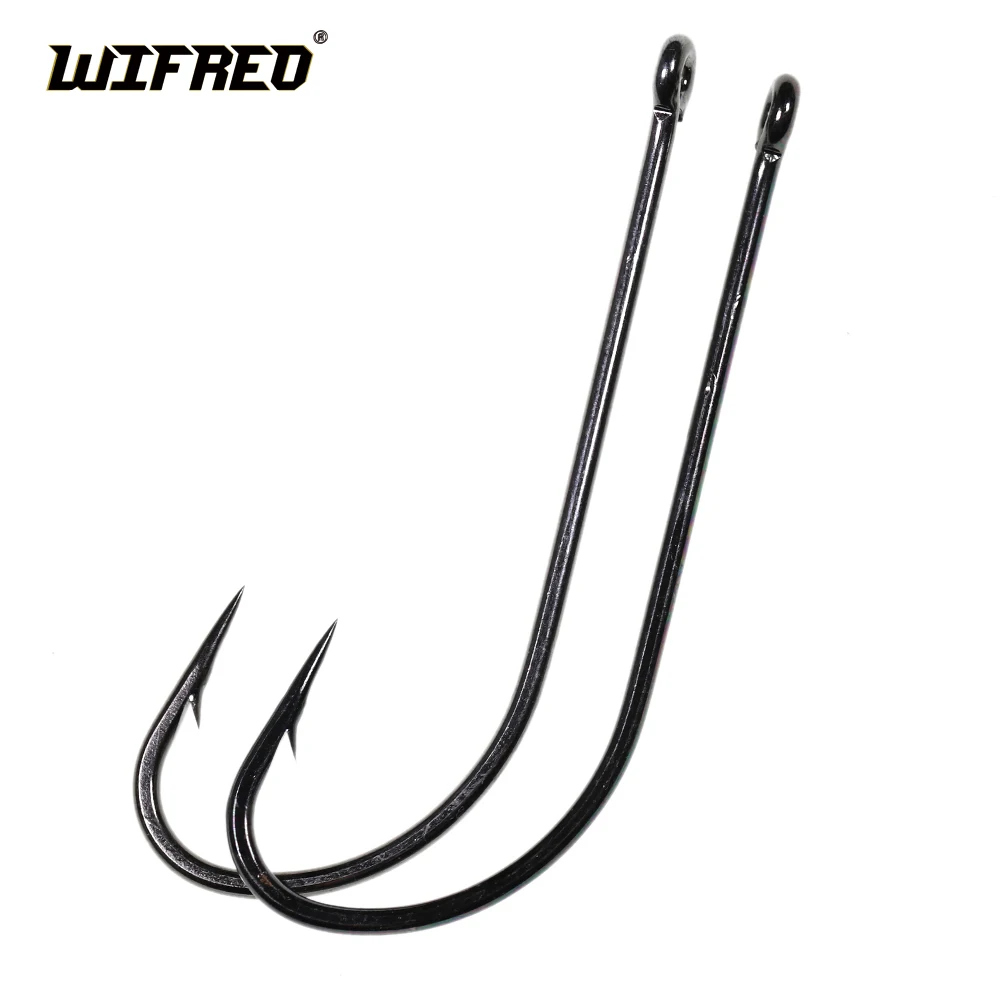Wifreo 50PCS 2X Long Shank Fly Tying Hook Standard Stinger Deer Hair Hook for Pike and Bass Saltwater Shrimps Hooks
Wifreo 50PCS 2X Long Shank Fly Tying Hook Standard Stinger Deer Hair Hook for Pike and Bass Saltwater Shrimps Hooks
