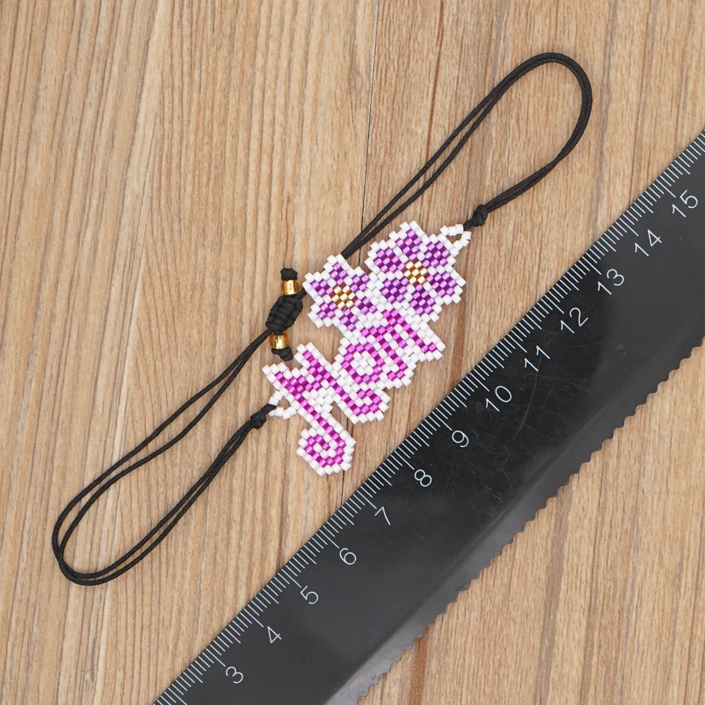 Janpan Miyuki Rice Beads Woven MOM Mother Letter Bracelet Handmade Braided Jewelry
Janpan Miyuki Rice Beads Woven MOM Mother Letter Bracelet Handmade Braided Jewelry