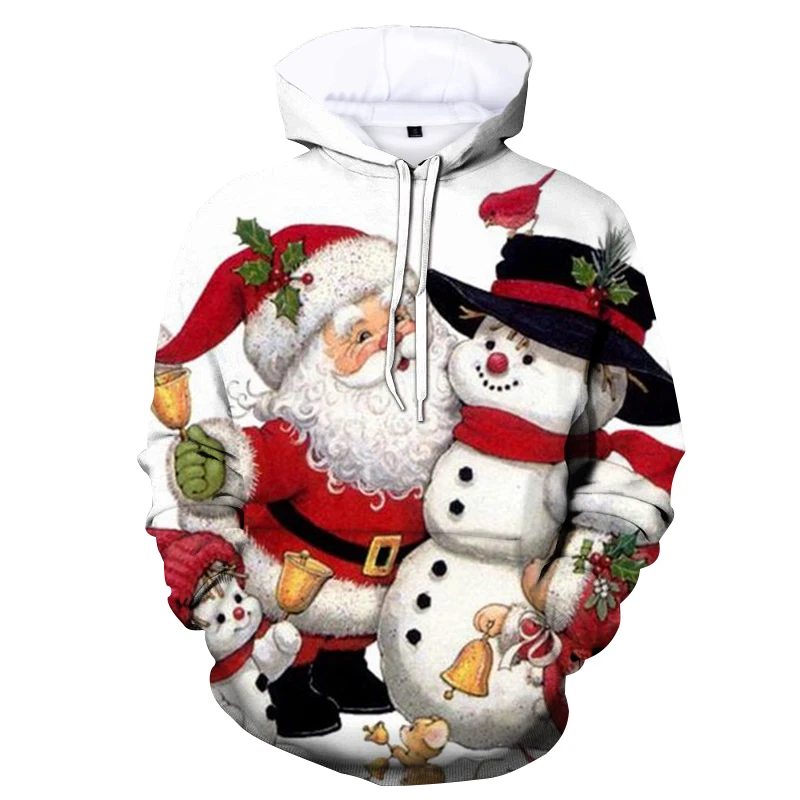 Autumn and winter sweatshirt Christmas gift boutique new 3D printing Christmas snowman hoodie men and women couple trend jacket
Autumn and winter sweatshirt Christmas gift boutique new 3D printing Christmas snowman hoodie men and women couple trend jacket