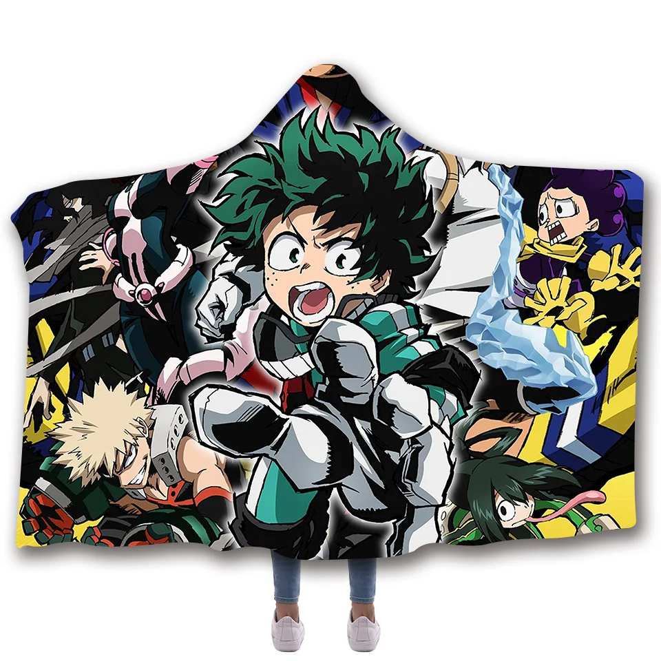 Likurb Demon Slayer Kimetsu No Yaiba 3D Printed Plush Hooded Blanket Picnic Wearable Fleece Throw Warm Gift for Kids Adults
Likurb Demon Slayer Kimetsu No Yaiba 3D Printed Plush Hooded Blanket Picnic Wearable Fleece Throw Warm Gift for Kids Adults