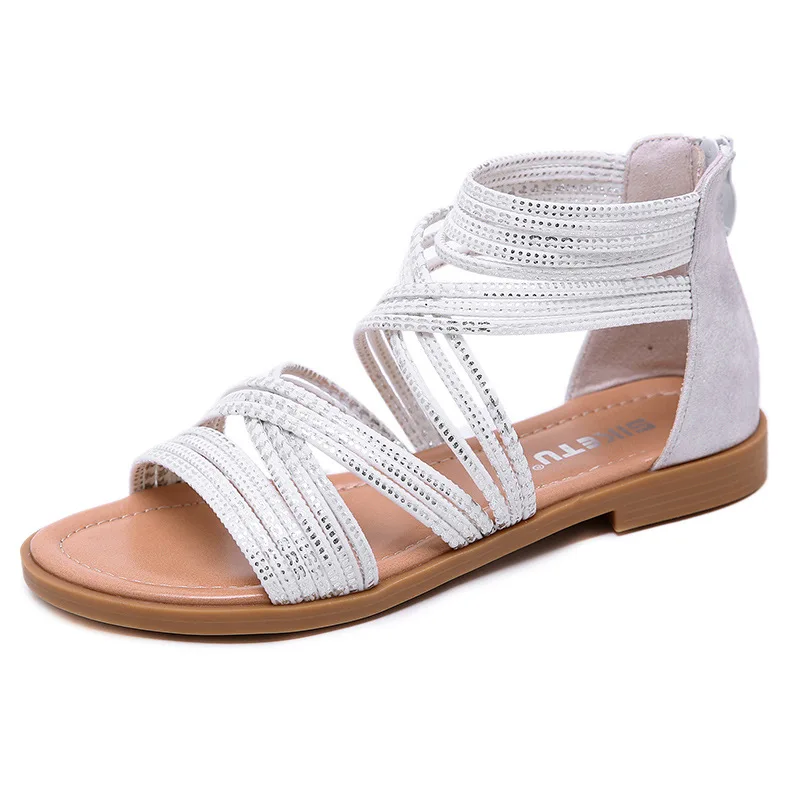 2021 New Fashion Rome Sandals Women Shoes Summer Women Sandals Flats Casual Ladies Shoes Ankle-strap Woman Beach Sandals
2021 New Fashion Rome Sandals Women Shoes Summer Women Sandals Flats Casual Ladies Shoes Ankle-strap Woman Beach Sandals