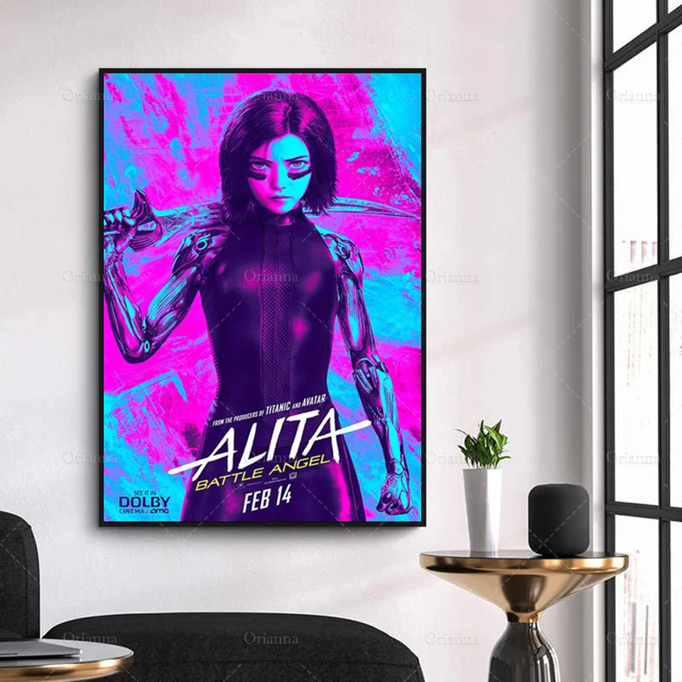 Modern Home Decor Alita Battle Angel Abstract Wall Art Canvas Painting Prints Poster Modular Pictures Office Bedroom Decoration
Modern Home Decor Alita Battle Angel Abstract Wall Art Canvas Painting Prints Poster Modular Pictures Office Bedroom Decoration