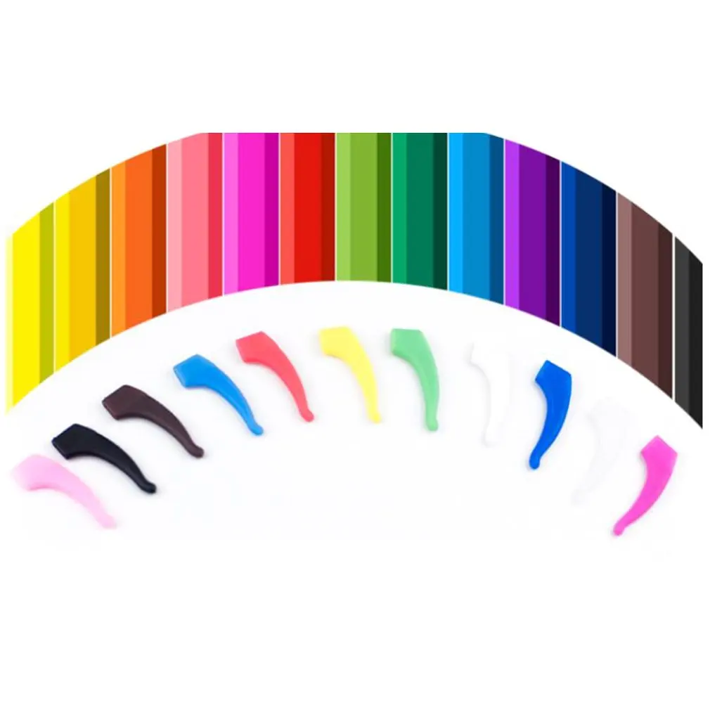 Comfortable Soft Silicone Anti Slip Ear Hooks for Glasses Eyeglass sunglasses Silicone glasses accessories
Comfortable Soft Silicone Anti Slip Ear Hooks for Glasses Eyeglass sunglasses Silicone glasses accessories