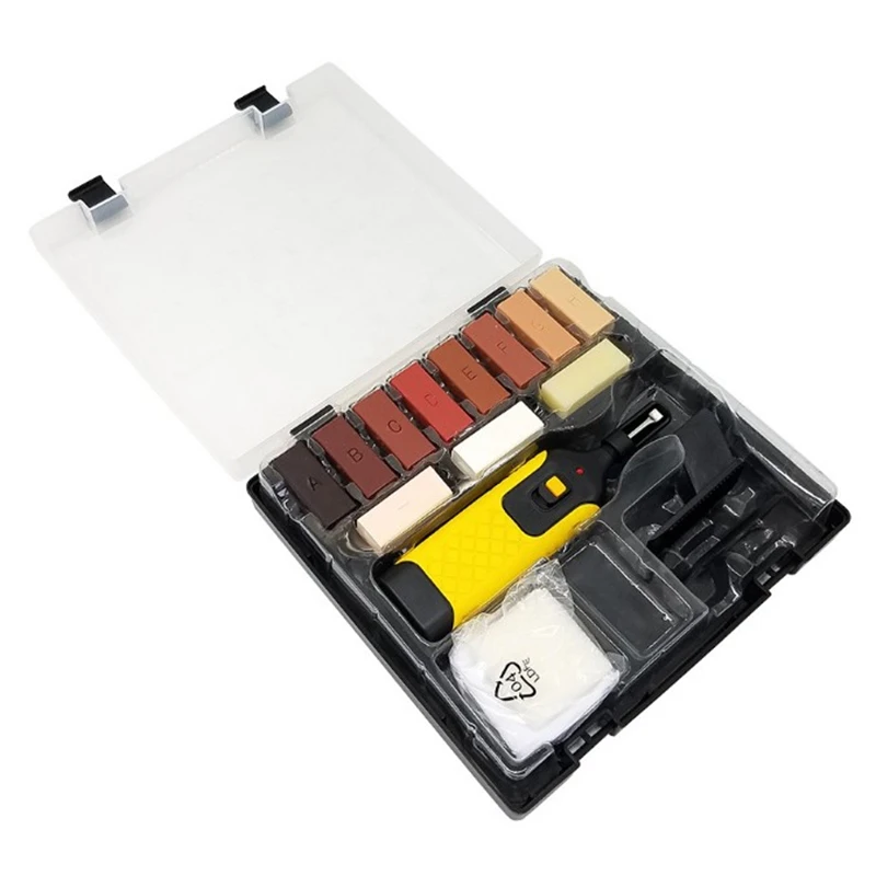 Floor Repair Kit Laminate Repairing Kit Wax System Floor Worktop Sturdy Casing Chips Scratches Mending Tool Set
Floor Repair Kit Laminate Repairing Kit Wax System Floor Worktop Sturdy Casing Chips Scratches Mending Tool Set