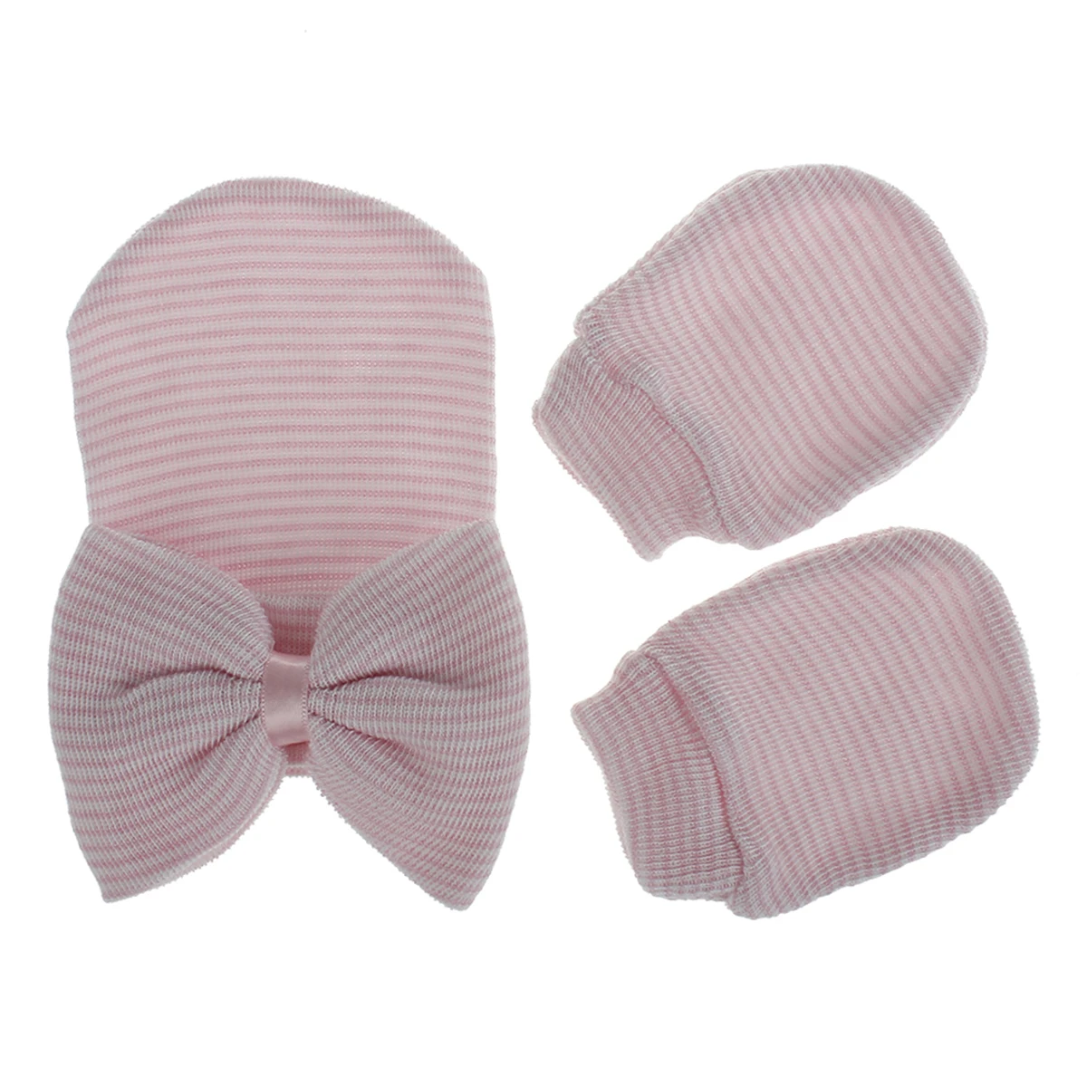 Newborn Knitted Hat Gloves Set Baby Boys Girls Sweet Bow Striped/Solid Warm Cap + Knitted Gloves
Newborn Knitted Hat Gloves Set Baby Boys Girls Sweet Bow Striped/Solid Warm Cap + Knitted Gloves