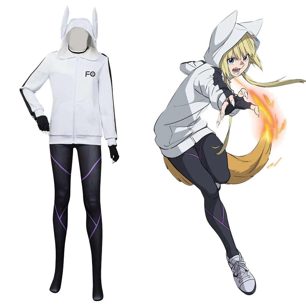 Anime Kemono Jihen Kon Cosplay Costume Hooded Jacket Gloves Outfits Halloween Carnival Suit
Anime Kemono Jihen Kon Cosplay Costume Hooded Jacket Gloves Outfits Halloween Carnival Suit