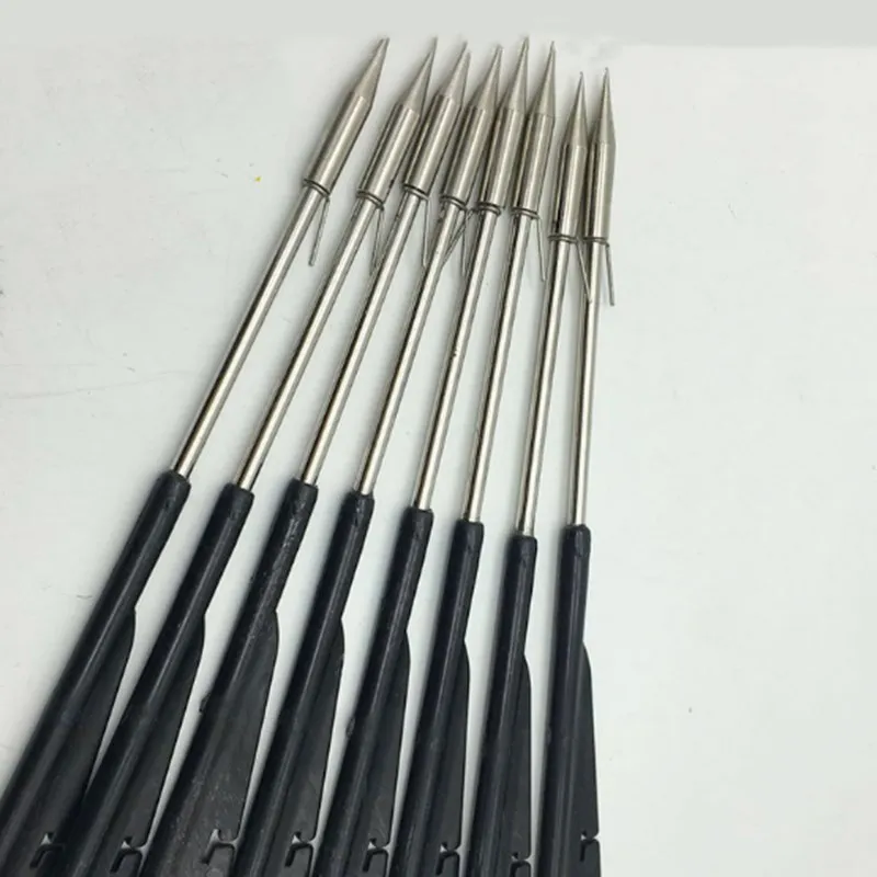 5pcs loaded fish arrow stainless steel barbed resin with stab slingshot catapult darts skill shooting fish for fishing tools 
5pcs loaded fish arrow stainless steel barbed resin with stab slingshot catapult darts skill shooting fish for fishing tools