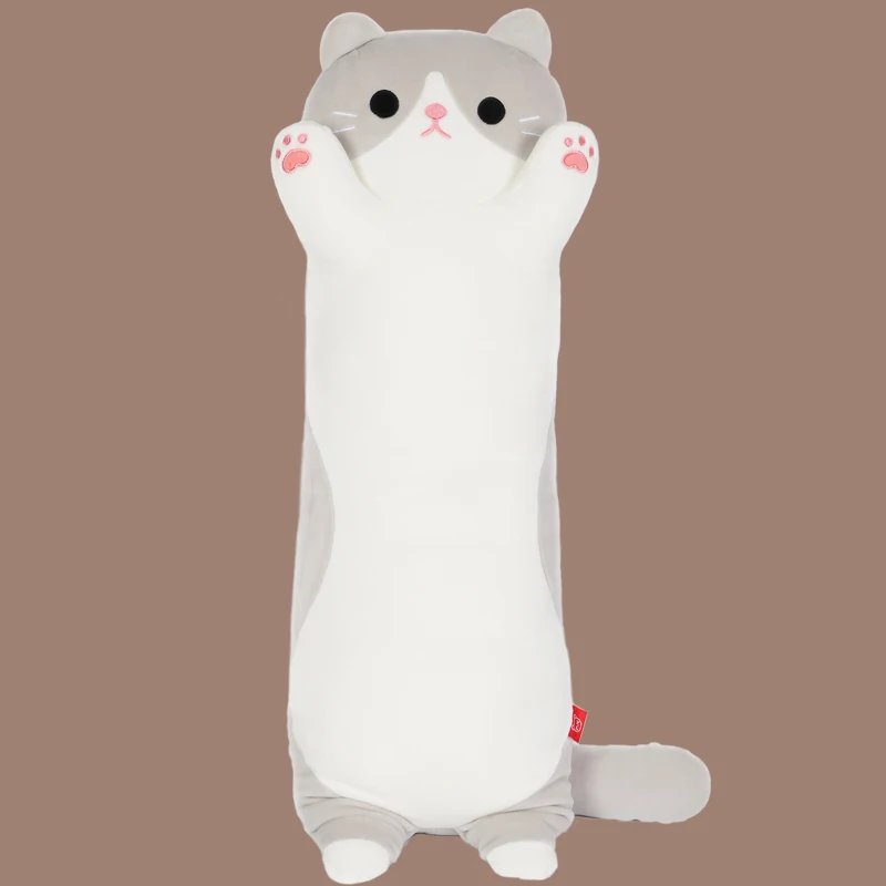 Cute Super Soft Animal Cat Plush Sleeping Pillow Big Cartoon Kitten Toy Doll for Kids Gift 43inch 110cm
Cute Super Soft Animal Cat Plush Sleeping Pillow Big Cartoon Kitten Toy Doll for Kids Gift 43inch 110cm
