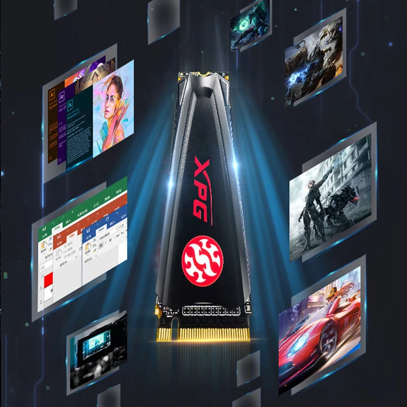 ADATA XPG GAMMIX S11 Lite PCIe Gen3x4 M.2 2280 NVME SSD 256 512 1 ТБ Внутренний твердотельный накопитель для