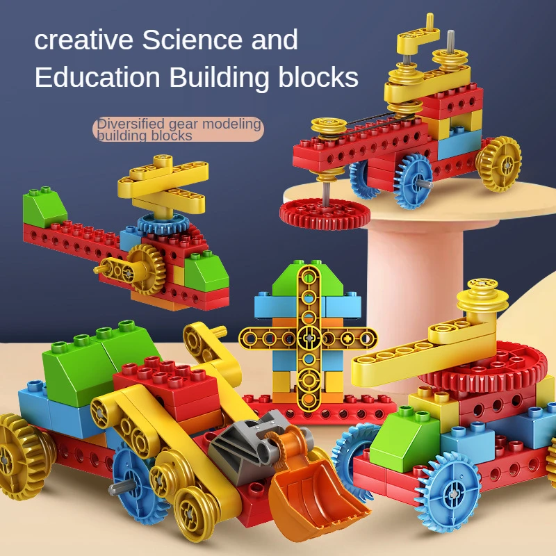 40 Pieces Creative Science And Education Building Blacks Sets Mix Color Big Size Eco-friendly Abs Plastic Toys For Children Gift
40 Pieces Creative Science And Education Building Blacks Sets Mix Color Big Size Eco-friendly Abs Plastic Toys For Children Gift