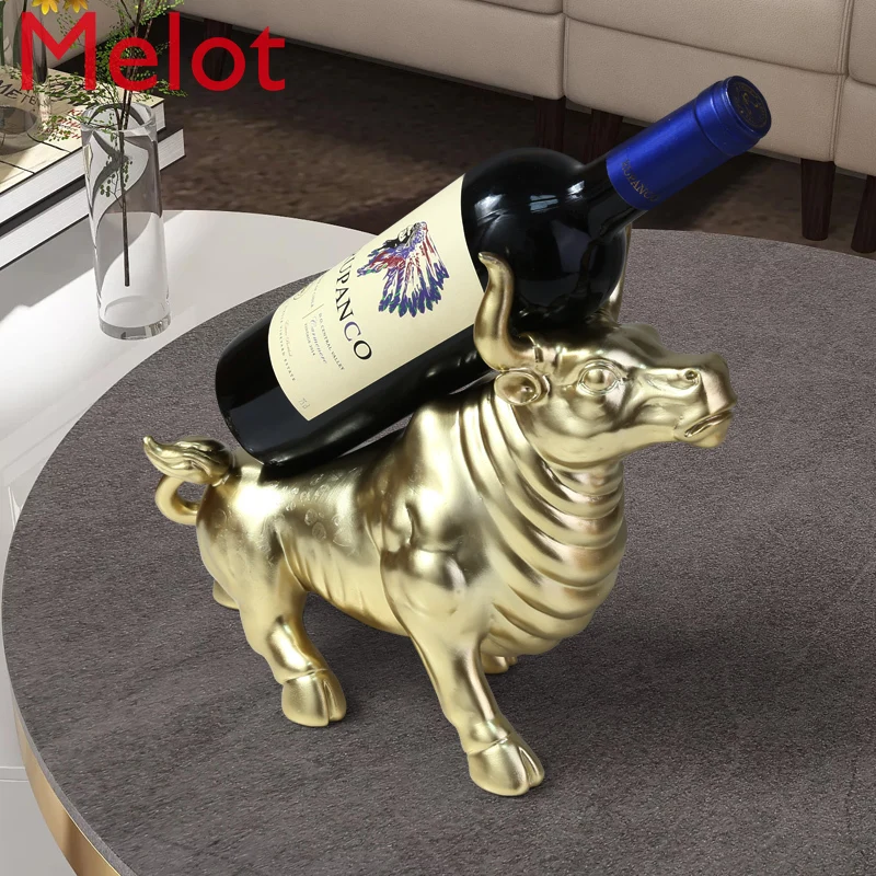 Bull Red Wine Rack Decoration Oblique Wine Cabinet Decoration Light Luxury Wine Holder
Bull Red Wine Rack Decoration Oblique Wine Cabinet Decoration Light Luxury Wine Holder