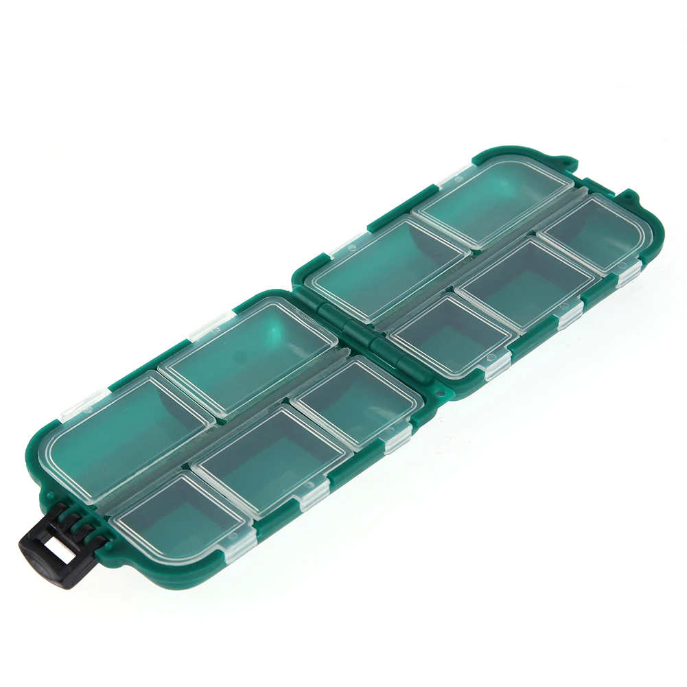 Mini 10 Compartments Potable Plastic Fishing Box Gear Tackle Lures Hooks Baits Storage Case Pesca Anzol Box Fishing Accessories
Mini 10 Compartments Potable Plastic Fishing Box Gear Tackle Lures Hooks Baits Storage Case Pesca Anzol Box Fishing Accessories