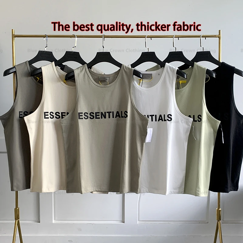 2021 New Men's Summer Vest High Street Essentials Brand Fashion Hip Hop Loose Large Unisex Men's T-shirt Cotton Vest
2021 New Men's Summer Vest High Street Essentials Brand Fashion Hip Hop Loose Large Unisex Men's T-shirt Cotton Vest