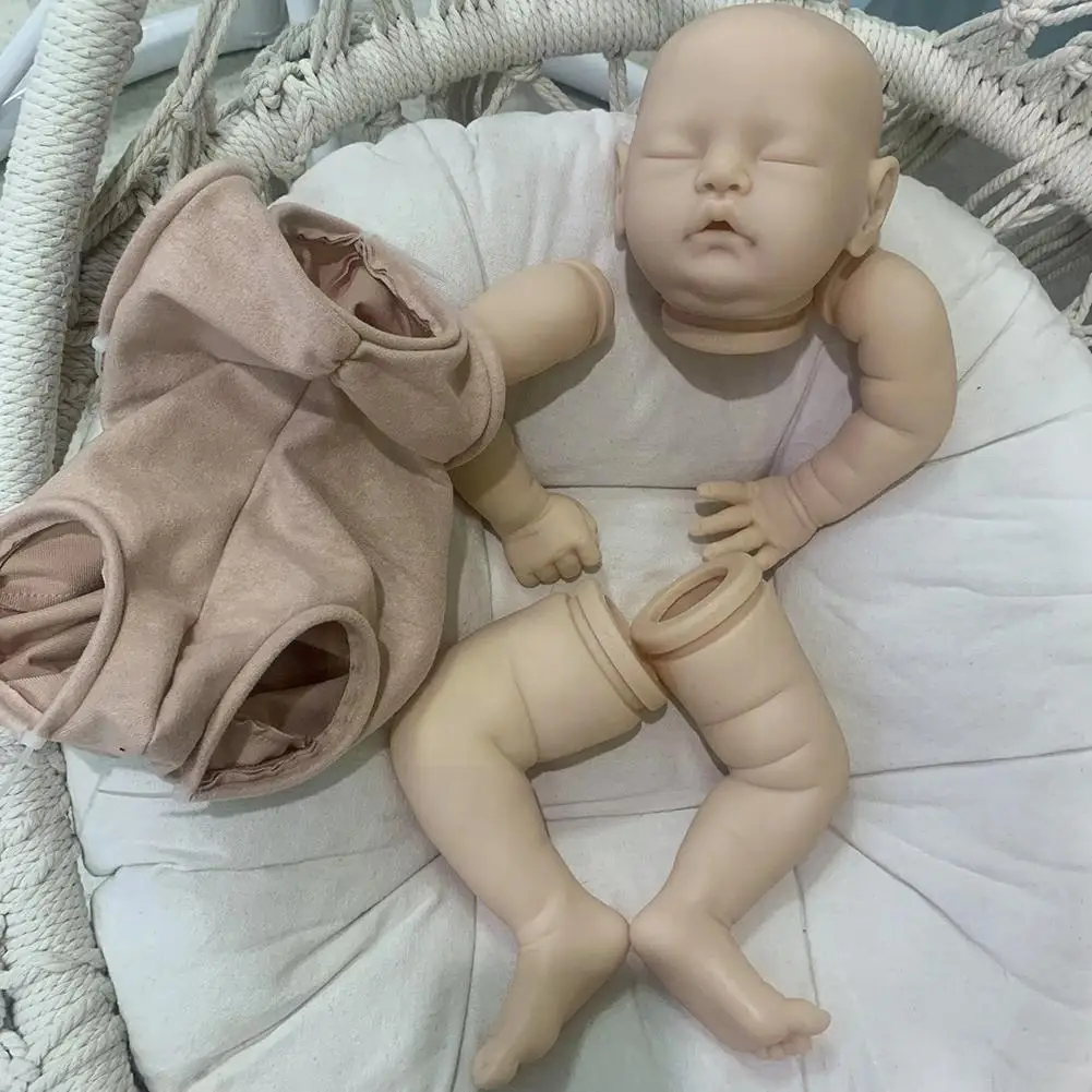 19-inch rebirth doll cute sweet sleeping baby with parts body unfinished set doll H2H9
19-inch rebirth doll cute sweet sleeping baby with parts body unfinished set doll H2H9