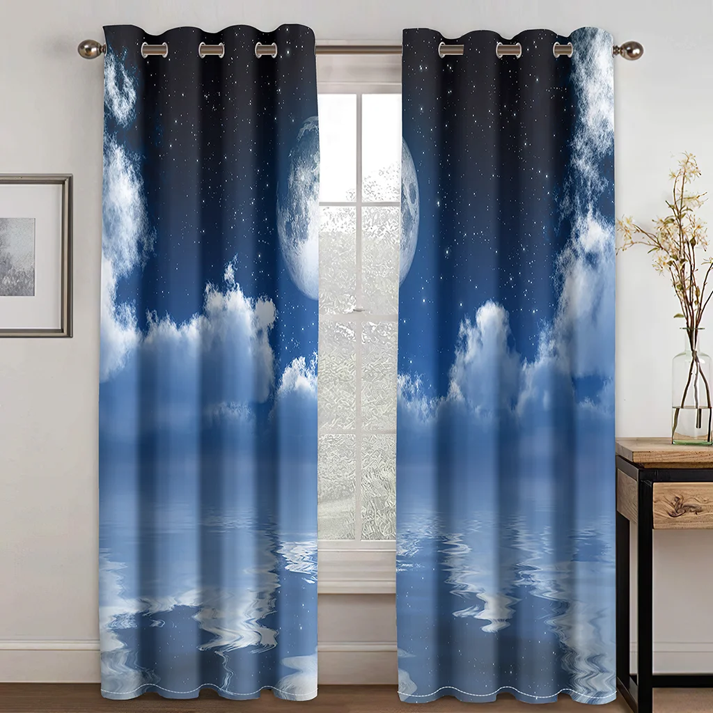 Sky Star Scenery Printing Casual Wind Curtain Living Room Bedroom Curtain Decoration Hotel Curtain Adult Home Essential
Sky Star Scenery Printing Casual Wind Curtain Living Room Bedroom Curtain Decoration Hotel Curtain Adult Home Essential