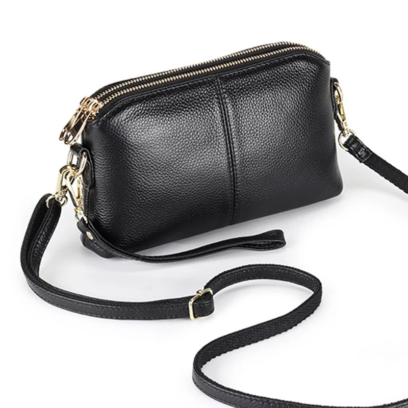 Genuine Leather Clutch Female 2021 Korean Fashion Multi-layer Single Shoulder Messenger Bag Small Square Bag
Genuine Leather Clutch Female 2021 Korean Fashion Multi-layer Single Shoulder Messenger Bag Small Square Bag